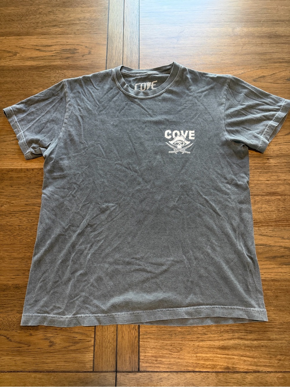 Cove Men’s Short Sleeve Crewneck T-Shirt — Gray